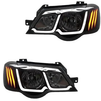 چراغ جلو اسپرت پراید 132 مدل FIRE سفید بدون موتور دو عددی