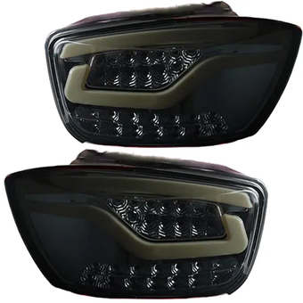 چراغ عقب اسپرت تیبا 2 طرح کادنزا (چپ و راست) تمام دودی