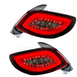 چراغ عقب اسپرت پژو 206 طرح CLS (چپ و راست) قرمز دودی