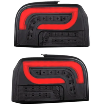 چراغ عقب اسپرت پراید 131 مدل نئون طرح کروت (چپ و راست) قرمز دودی