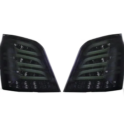 چراغ عقب اسپرت پراید 111 طرح s500 (چپ و راست) تمام دودی