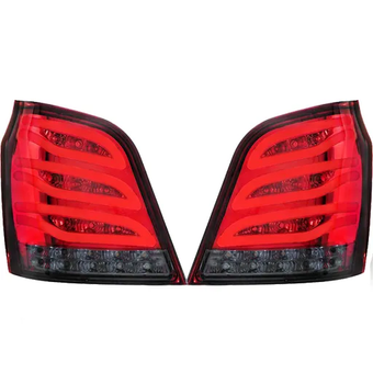 چراغ عقب اسپرت پراید 111 طرح s500 (چپ و راست) قرمز دودی