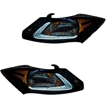 چراغ جلو اسپرت ساینا مدل NIKE-GOLD داخل فابریک بدون موتور دو عددی