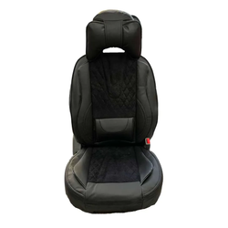 روکش صندلی طرح خلبانی VIP چرم کره ای و مخمل درجه یک خودرو 206 مدل 33100