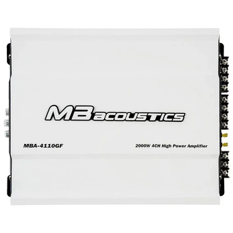 آمپلی فایر خودرو ام بی آکوستیک (MB Acoustics) مدل MBA-4110