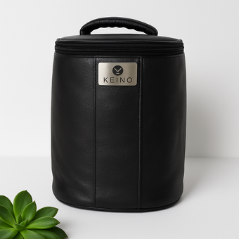 کیف استوانه ای کوچک سایز 33 سانت چرم