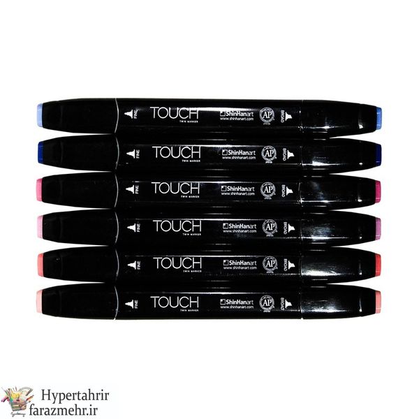ماژیک راندو تاچ (TOUCH) کلاسیک بدنه مشکی