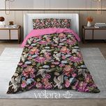 سرویس روتختی پارچه ترک برند ولارا طرح گلوگیاه کد R 330