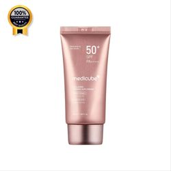کرم ضدآفتاب کلاژن سفت کننده مدی کیوب اورجینال Medicube collagen firming sun cream حجم 50 میل