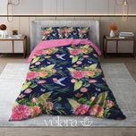 سرویس روتختی پارچه ترک برند ولارا طرح گل‌وگیاه کد R 335