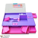 جامدادی دکمه دار آهنربایی کتابی  کد2A-07