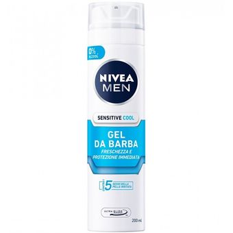 ژل اصلاح نیوا Nivea مدل sensitive cool حجم 200 میل