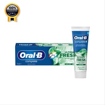 خمیردندان آلتیمیت فرش اورال بی OralB اورجینال مدل کامپلت پلاس Complete Plus حجم 75 میل