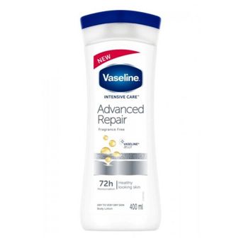 لوسیون بدن ادونس ری پیر پوست خشک وازلین dry skin Advanced repair Body Lotion Vaseline