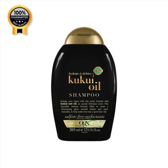 شامپو آبرسان و ضد وز او جی اکس OGX اورجینال kuku oil حجم 385 میل
