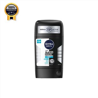 استیک ضد تعریق مردانه نیوآ Nivea اورجینال Black white invisible Fresh حجم 50 میل