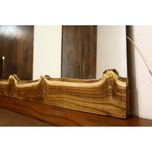 آینه دیواری چوب طبیعی مدل روستیک