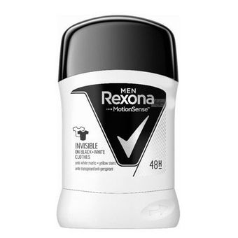 مام ضد تعریق مردانه رکسونا مدل INVISIBLE Black + White | REXONA
