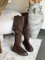 چکمه بلند چروک