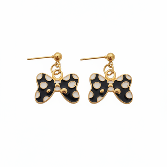 گوشواره سوزنی پاپیون