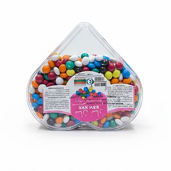 شکلات دراژه قلبی سان سار