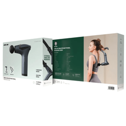 ماساژور تفنگی چندکاره گرین لاین GREEN LION MULTIFUNCTIONAL MASSAGE GUN مدل GMG-05