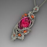 نیم ست طاووس