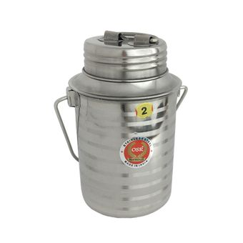 دبه فلزی دو لیتری برند OSR