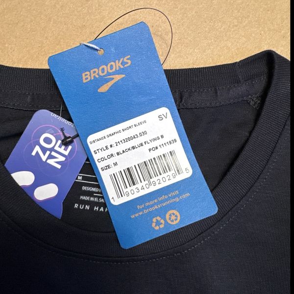 تیشرت بروکس Brooks blue