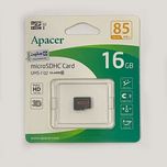 کارت حافظه microSDHC اپیسر مدل AP16G کلاس 10 استاندارد UHS-I U1 سرعت 85MBps ظرفیت 16 گیگابایت