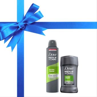 پک بهداشتی اسپری و مام مردانه داو Dove اورجینال مدل اکسترا فرش بسته 2 عددی