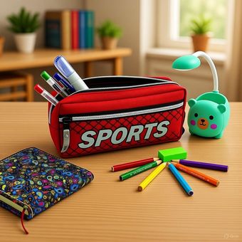 جامدادی مدل سه زیپ اسپورت 1252