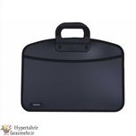 کیف دسته دار مدیران پاپکو (PAPCO)  KH A4-04 رنگبندی ( طوسی تیره - مشکی - یشمی -نقره ای -سرمه ای - زرشکی )
