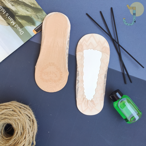 جوراب کالجی زنانه طرح زیگزاگی برند وارداتی