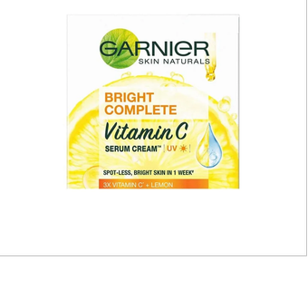 Garnier Bright Complete Vitamin C Serum Cream UV سرم کرم روشن‌کننده ویتامین C گارنیه UV