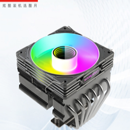 خنک کننده پردازنده  COOLMOON T600 BLACK | مشکی | سوکت LGA 1700 , AMD , LGA 1851 | شش پایپ مسی