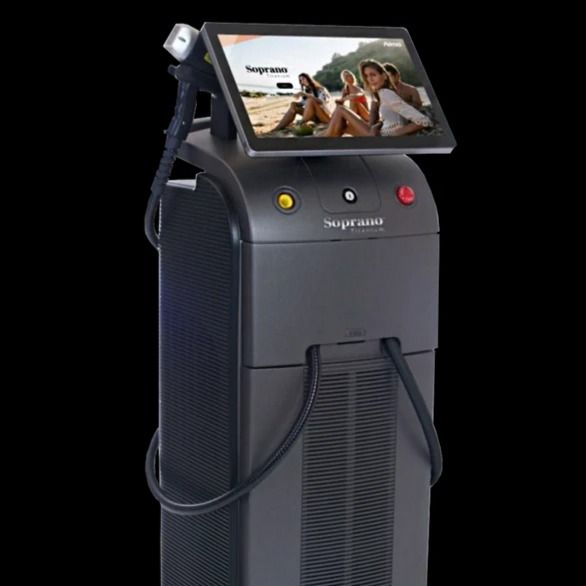 دستگاه لیزر سوپرانو تیتانیوم 1200 وات برند KM سال 2023 ا Soprano Titanium Laser 1600 W 2023