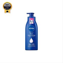 لوسیون بدن مغذی نیوآ Nivea اورجینال مناسب پوست خشک تا خیلی خشک حجم 400 میل
