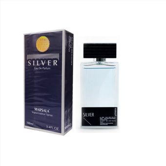 ادکلن مردانه مارسالا با رایحه آزارو کروم Silver حجم 100 میل