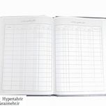 دفتر حسابداری 160برگ  وزیری (معین-روزنامه-روزنامه 4-اندیکاتور-صندوق-ارسال مراسلات-اسناد دریافتی-اسناد پرداختی-انبارو ...)