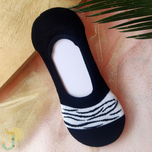 جوراب کالجی زنانه سفید مشکی وارداتی