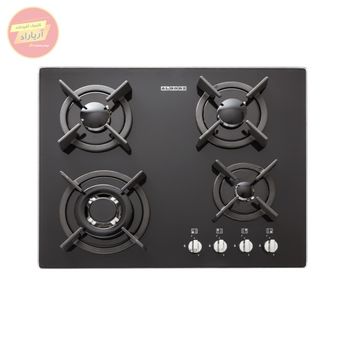 اجاق گاز 4 شعله شیشه ای ایتالیایی G4602 استیل البرز