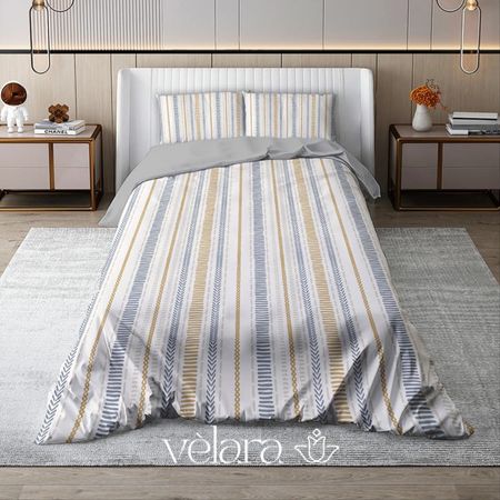 سرویس روتختی پارچه ترک برند ولارا طرح بزرگسال کد R 192