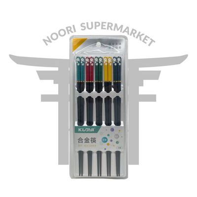 چاپستیک ملامین مشکی رنگی جفتی