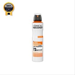اسپری ضد تعریق مردانه لورآل L'Oréal اورجینال مدل Hydra energetic حجم 250 میل