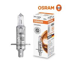 لامپ خودرو بی سیم وات استاندارد اسرام مدل H1 12V 55 W اصل آلمان