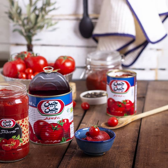 رب گوجه فرنگی 800 گرمی چین چین