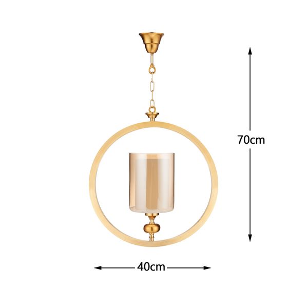 چراغ آویز زیمادور مدل فلور کد ZD-01