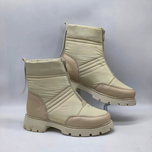 نیم بوت کاپشنی وسط زیپ