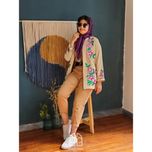 کت گلدوزی شده با دست کد C0401